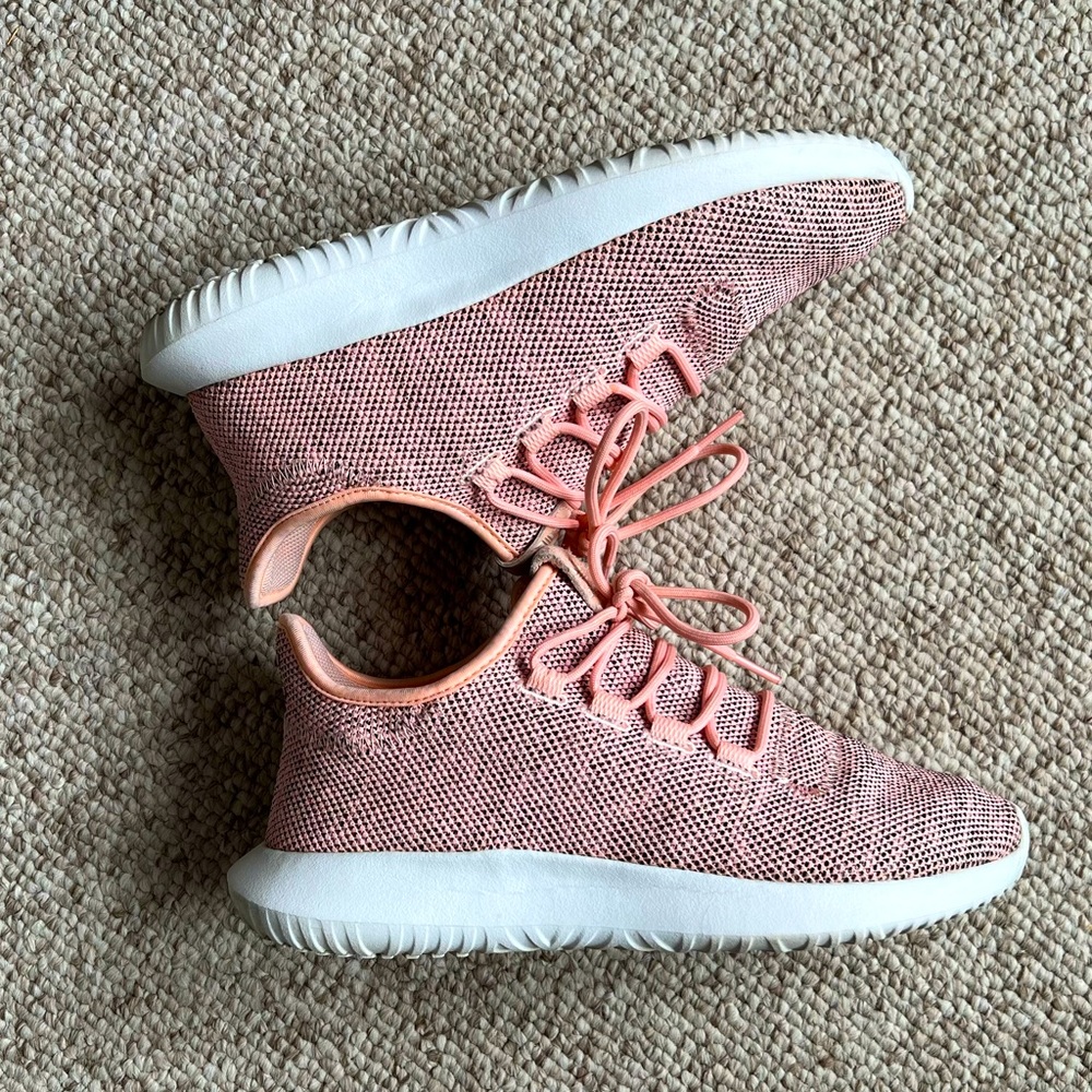 Adidas Tubular Shadow Haze Coral Sneaker W8.5